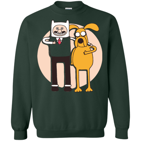 Sweatshirts Forest Green / Small A Grand Adventure Crewneck Sweatshirt