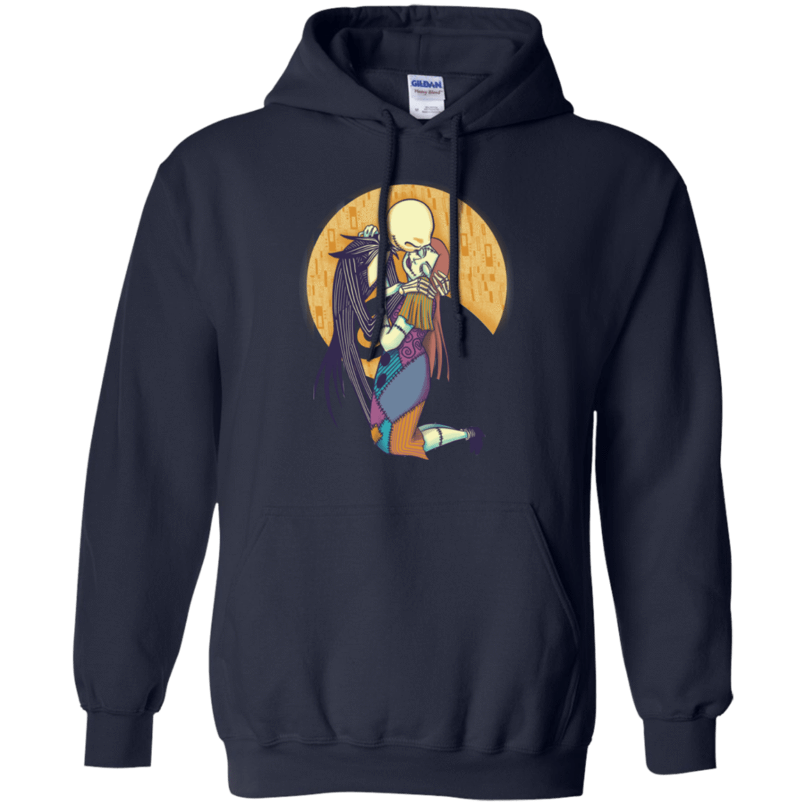 Sweatshirts Navy / Small A Kiss Before Christmas Pullover Hoodie