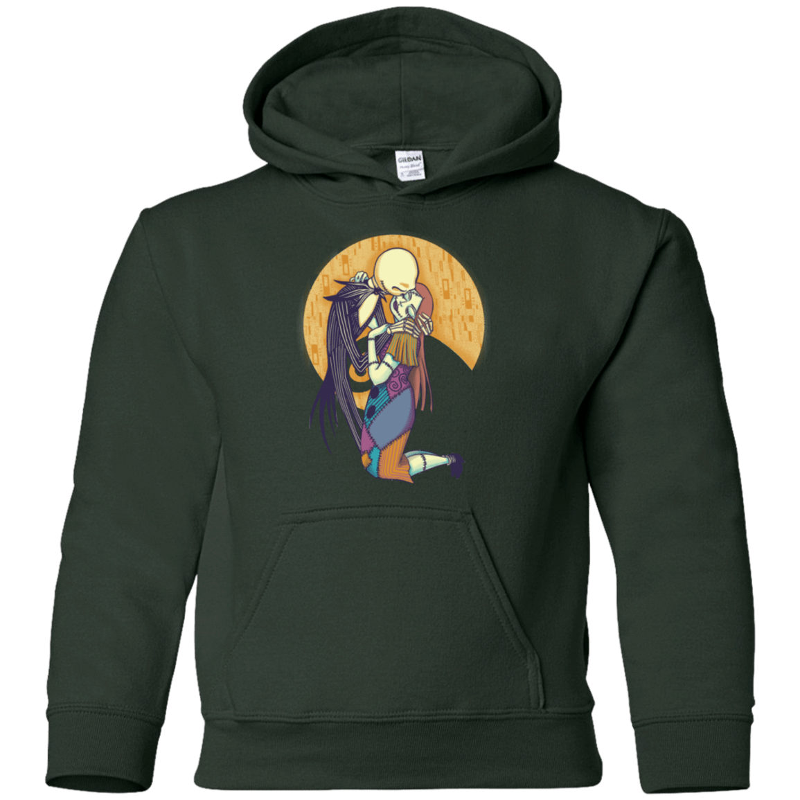 Sweatshirts Forest Green / YS A Kiss Before Christmas Youth Hoodie