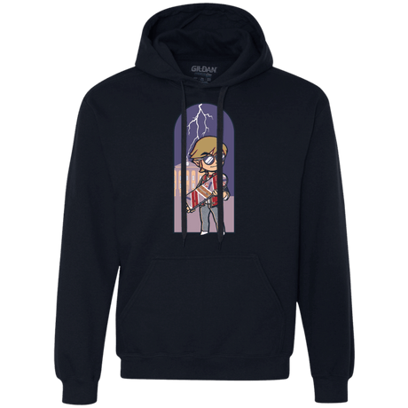 Sweatshirts Navy / Small A Link to The Future Premium Fleece Hoodie