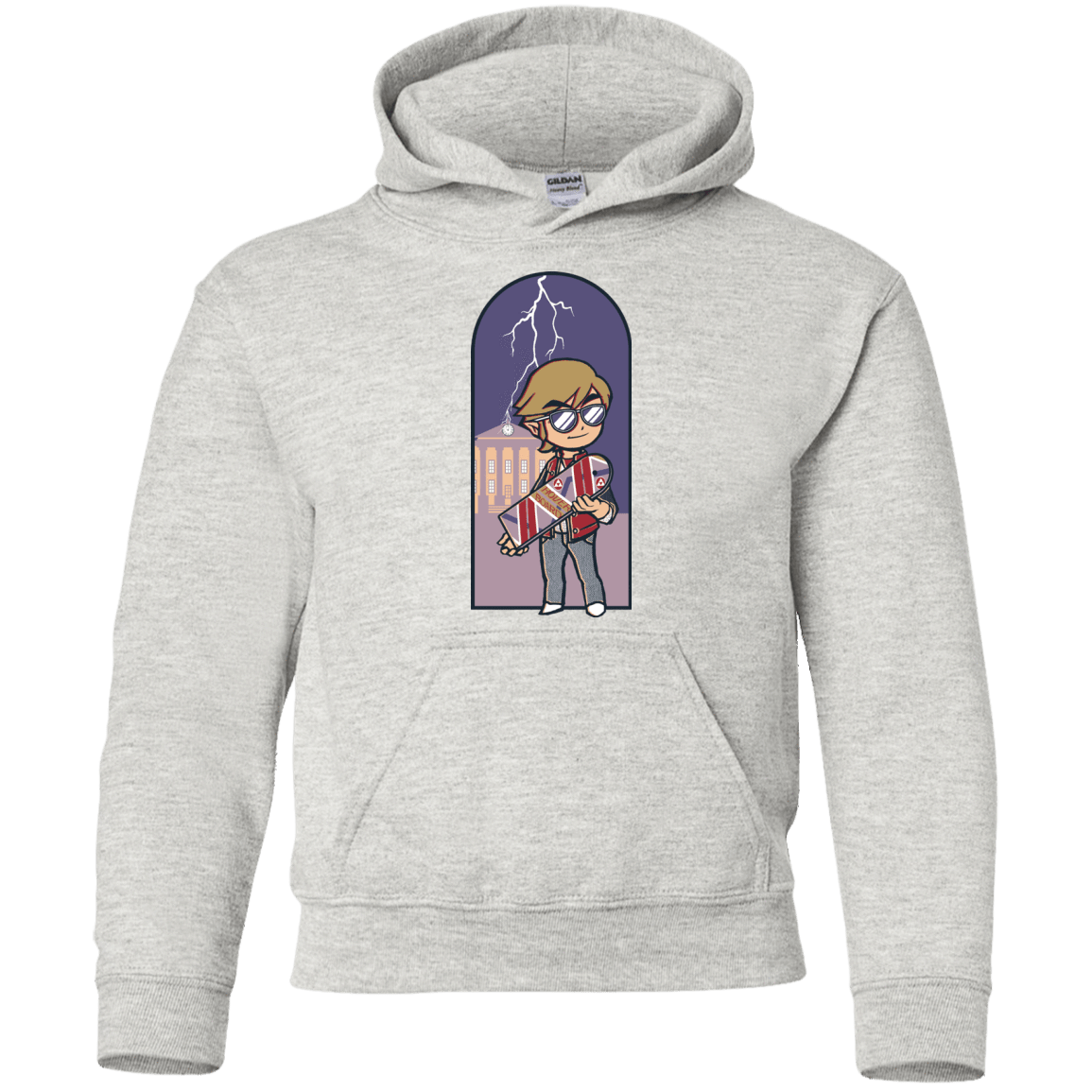 Sweatshirts Ash / YS A Link to The Future Youth Hoodie