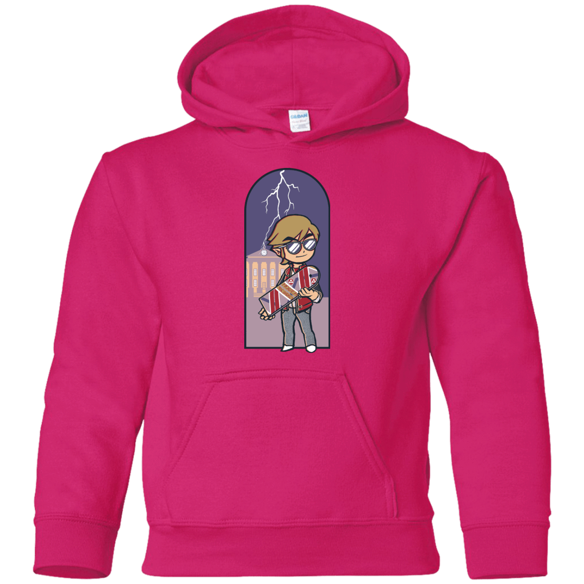 Sweatshirts Heliconia / YS A Link to The Future Youth Hoodie