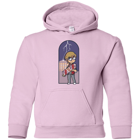 Sweatshirts Light Pink / YS A Link to The Future Youth Hoodie