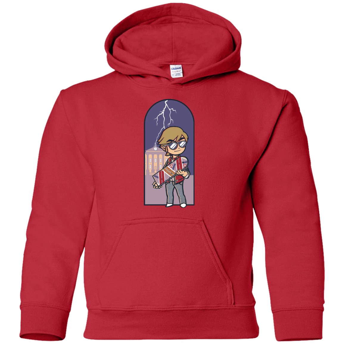 Sweatshirts Red / YS A Link to The Future Youth Hoodie