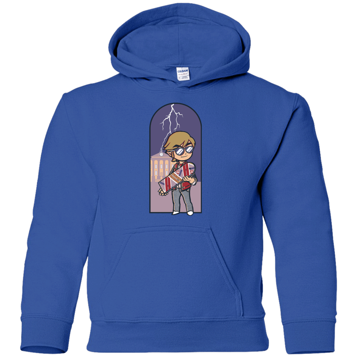Sweatshirts Royal / YS A Link to The Future Youth Hoodie