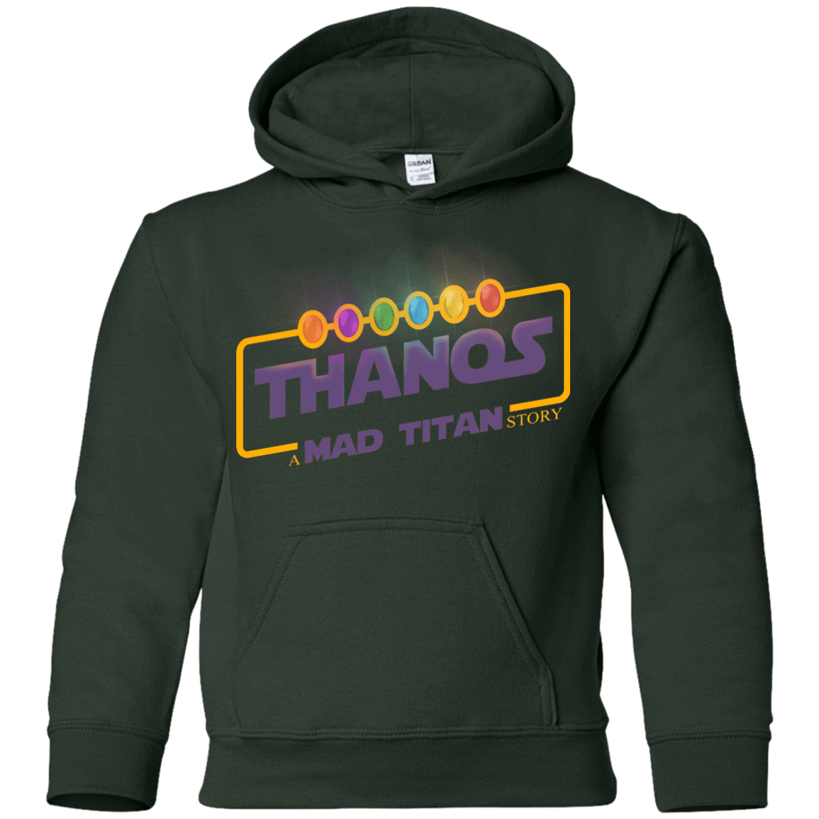 Sweatshirts Forest Green / YS A Mad Titan Story Youth Hoodie