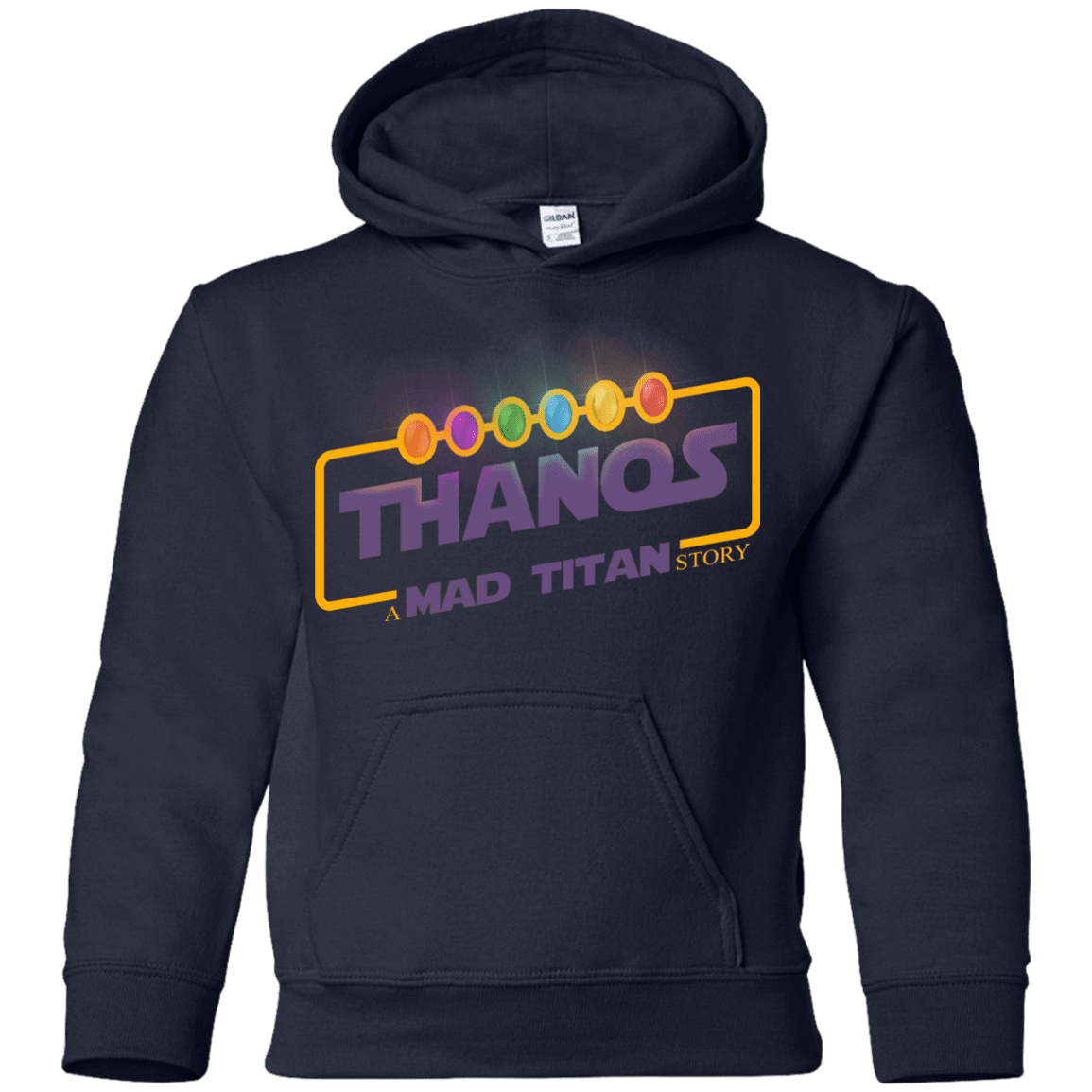 Sweatshirts Navy / YS A Mad Titan Story Youth Hoodie