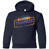 Sweatshirts Navy / YS A Mad Titan Story Youth Hoodie