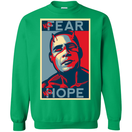 Sweatshirts Irish Green / S A man with no fear Crewneck Sweatshirt