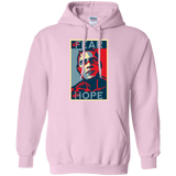 Sweatshirts Light Pink / Small A man with no fear Pullover Hoodie