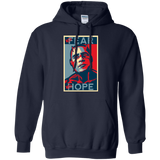 Sweatshirts Navy / Small A man with no fear Pullover Hoodie