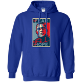Sweatshirts Royal / Small A man with no fear Pullover Hoodie