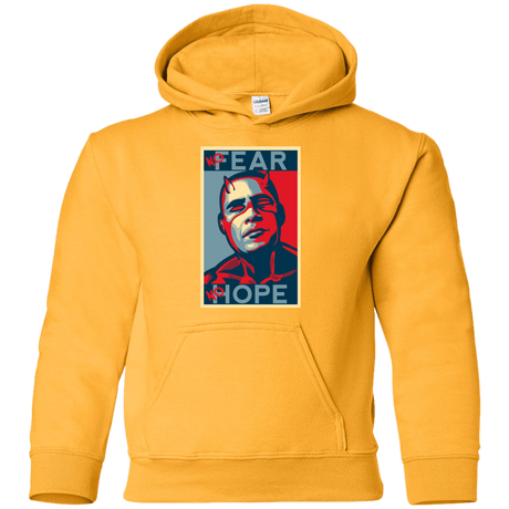 Sweatshirts Gold / YS A man with no fear Youth Hoodie