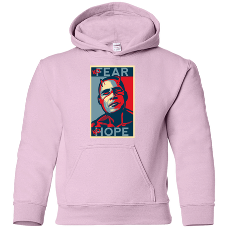 Sweatshirts Light Pink / YS A man with no fear Youth Hoodie