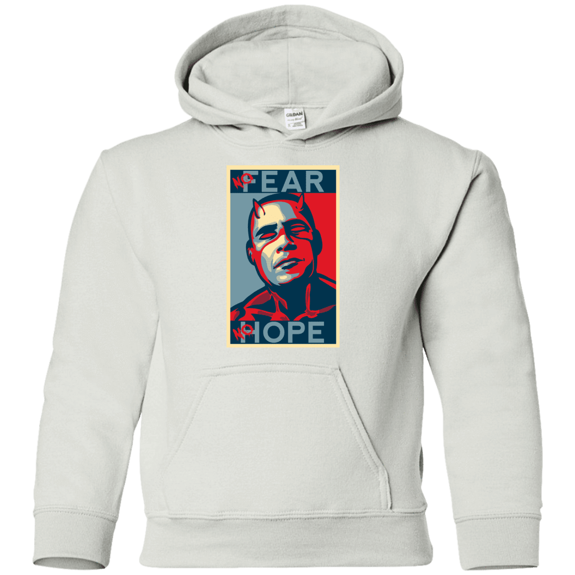 Sweatshirts White / YS A man with no fear Youth Hoodie