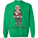 Sweatshirts Irish Green / Small A Mighty Pirate Crewneck Sweatshirt