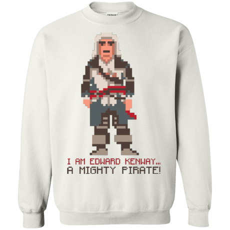 Sweatshirts White / Small A Mighty Pirate Crewneck Sweatshirt