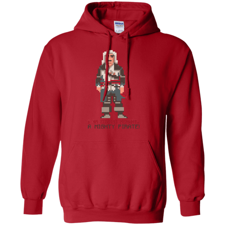 Sweatshirts Red / Small A Mighty Pirate Pullover Hoodie