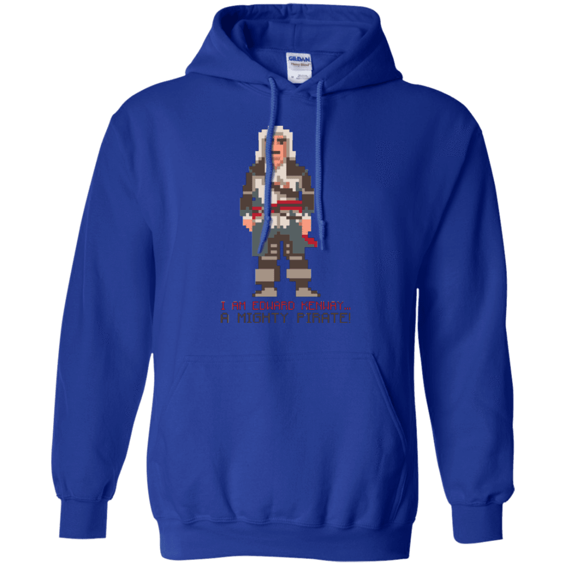 Sweatshirts Royal / Small A Mighty Pirate Pullover Hoodie