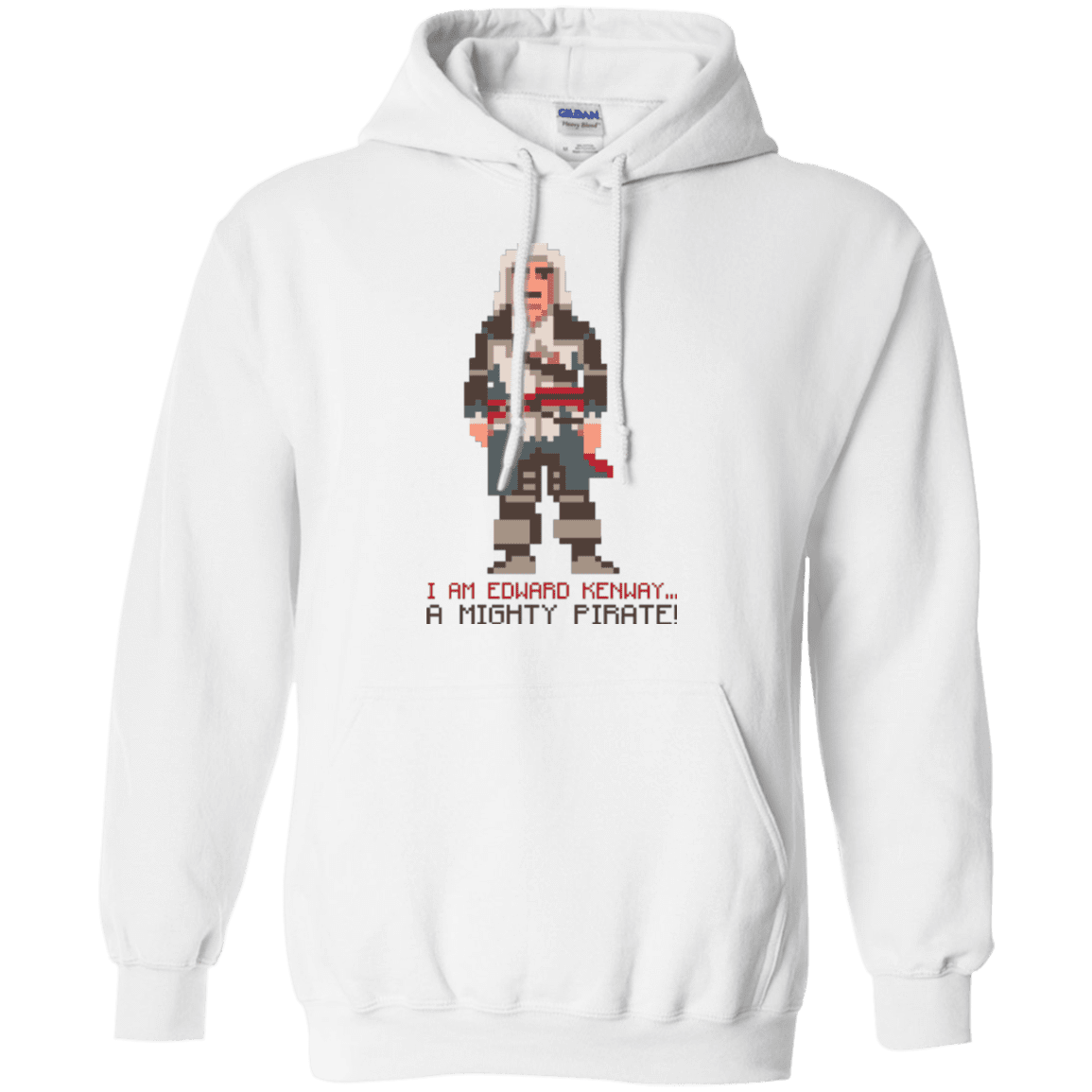 Sweatshirts White / Small A Mighty Pirate Pullover Hoodie