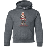 Sweatshirts Dark Heather / YS A Mighty Pirate Youth Hoodie