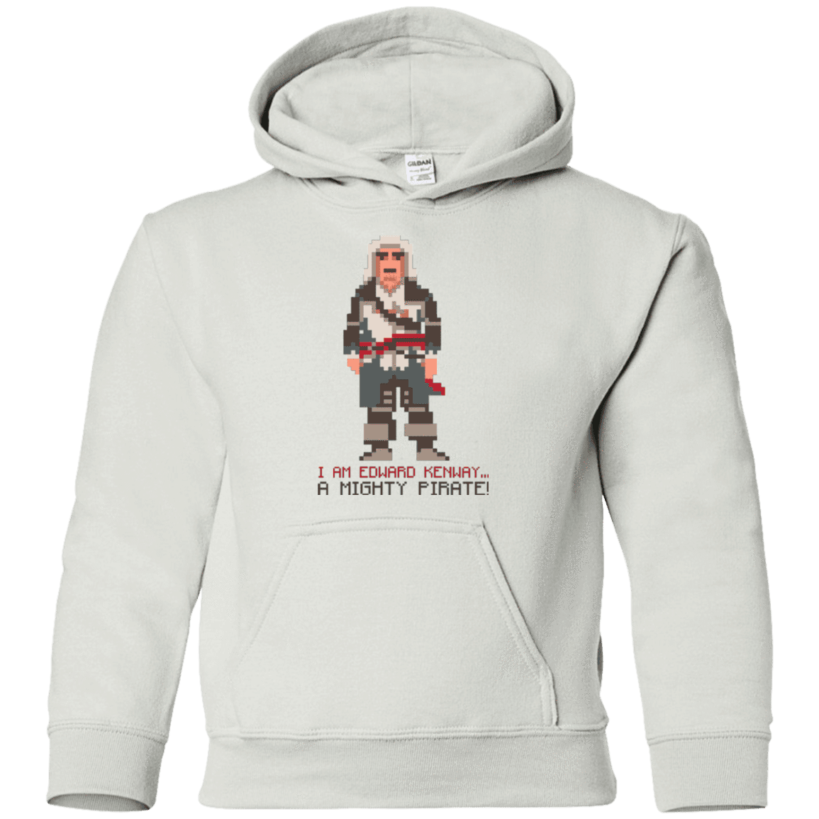 Sweatshirts White / YS A Mighty Pirate Youth Hoodie