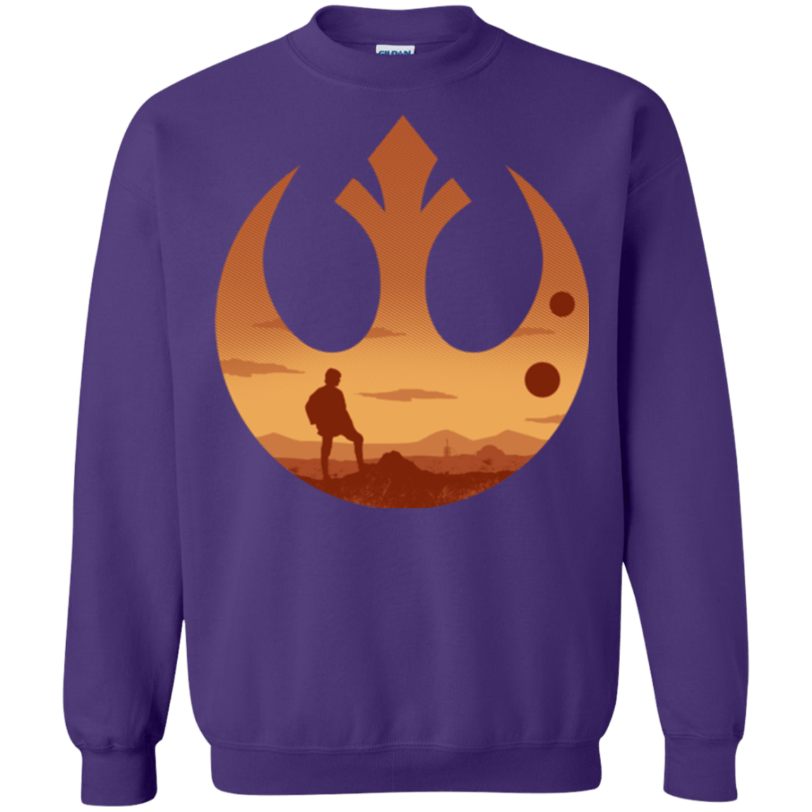 Sweatshirts Purple / Small A New Future Crewneck Sweatshirt