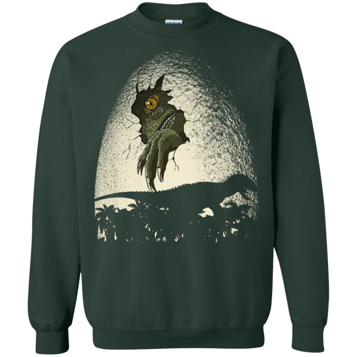 Sweatshirts Forest Green / S A Nightmare is Born Crewneck Sweatshirt