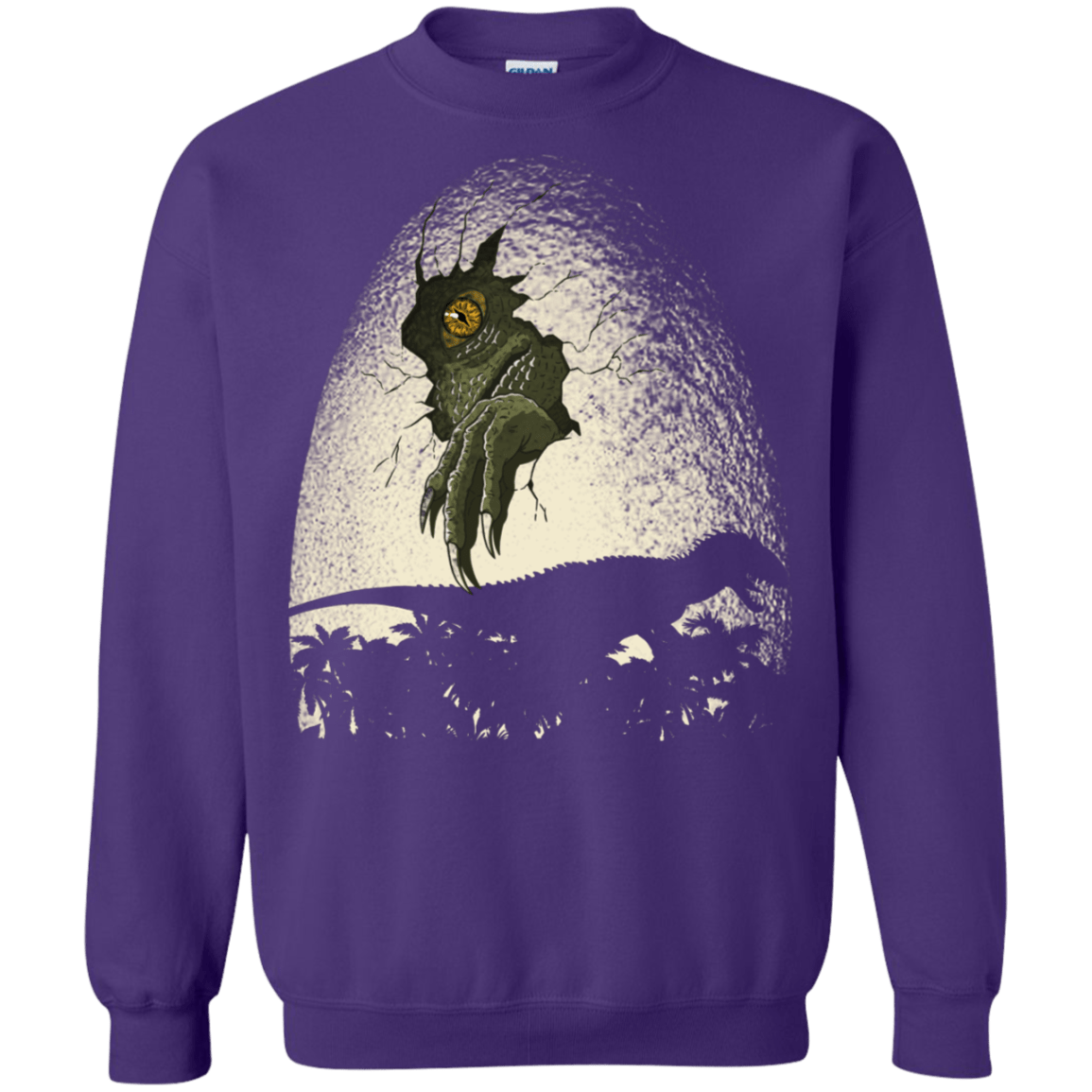 Sweatshirts Purple / S A Nightmare is Born Crewneck Sweatshirt