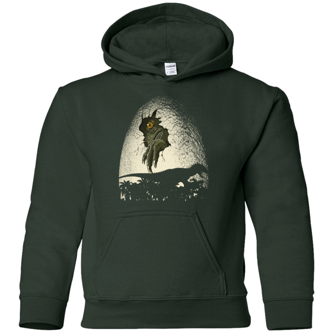 Sweatshirts Forest Green / YS A Nightmare is Born Youth Hoodie