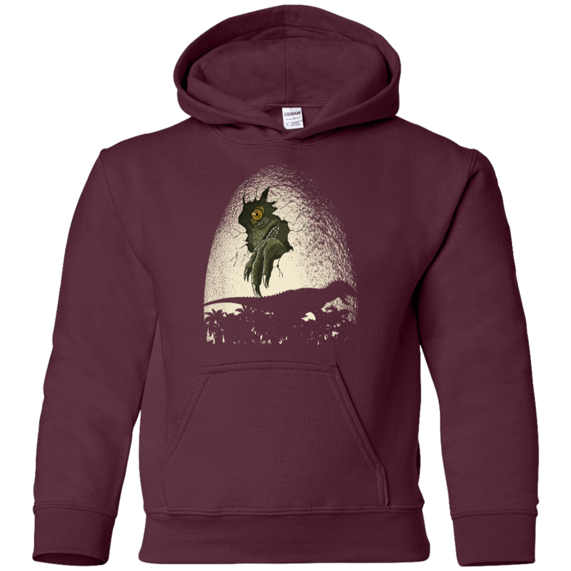 Sweatshirts Maroon / YS A Nightmare is Born Youth Hoodie