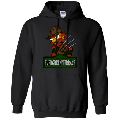 Sweatshirts Black / Small A Nightmare on Springfield Sin Tramas Pullover Hoodie