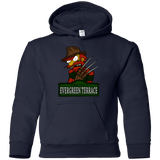 Sweatshirts Navy / YS A Nightmare on Springfield Sin Tramas Youth Hoodie