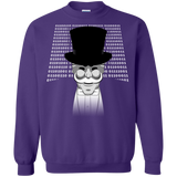 Sweatshirts Purple / Small A One Or A Zero Crewneck Sweatshirt