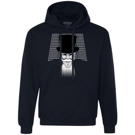 Sweatshirts Navy / Small A One Or A Zero Premium Fleece Hoodie