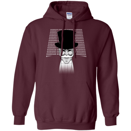 Sweatshirts Maroon / Small A One Or A Zero Pullover Hoodie
