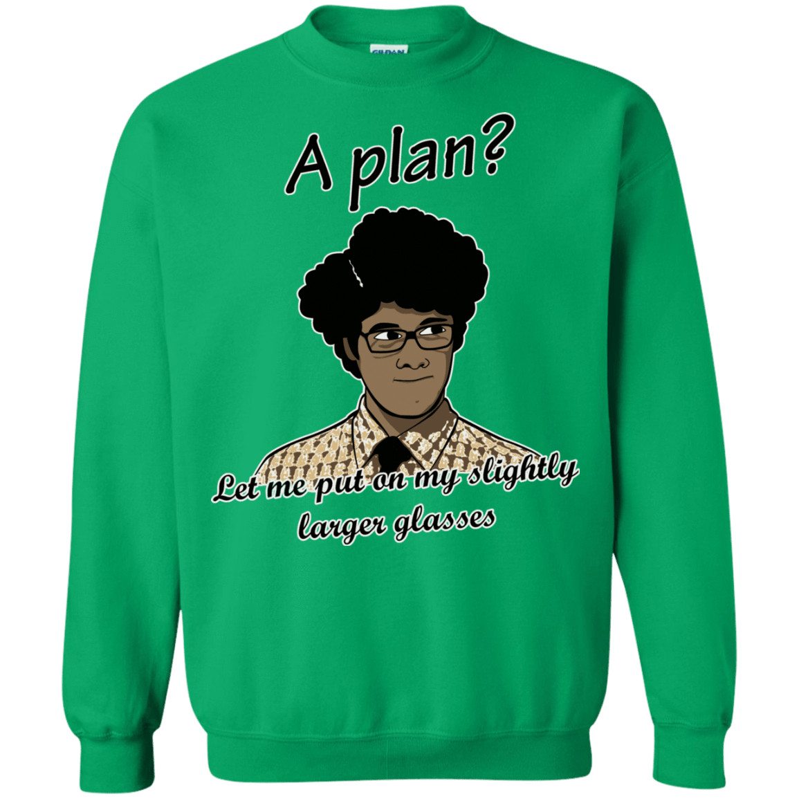 Sweatshirts Irish Green / Small A Plan Crewneck Sweatshirt