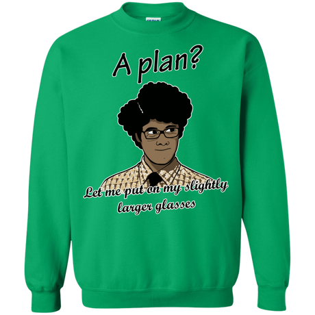 Sweatshirts Irish Green / Small A Plan Crewneck Sweatshirt