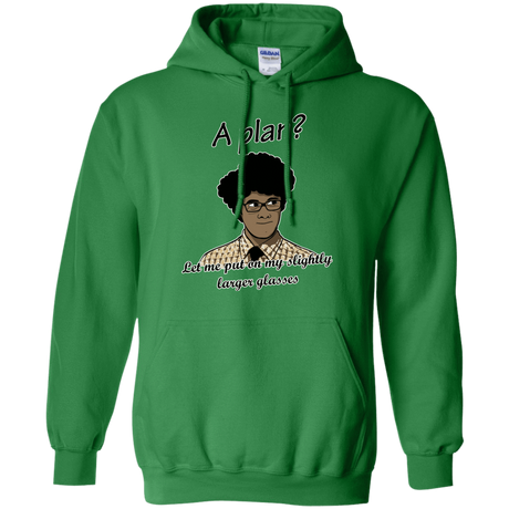 Sweatshirts Irish Green / Small A Plan Pullover Hoodie