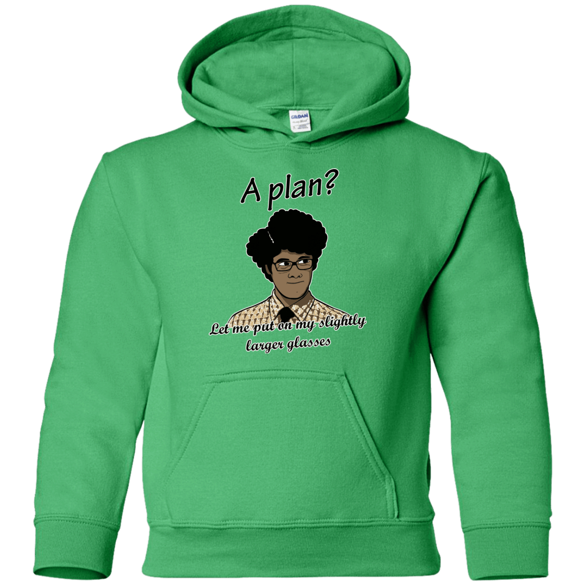 Sweatshirts Irish Green / YS A Plan Youth Hoodie