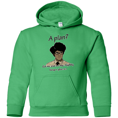Sweatshirts Irish Green / YS A Plan Youth Hoodie