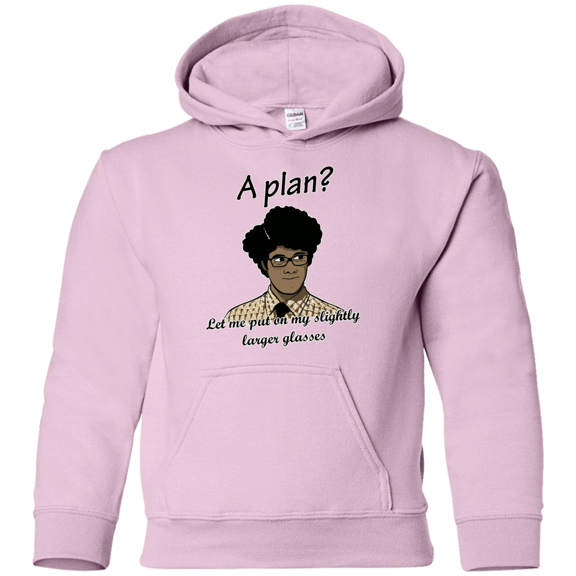 Sweatshirts Light Pink / YS A Plan Youth Hoodie