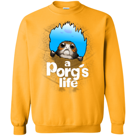 Sweatshirts Gold / Small A Porgs Life Crewneck Sweatshirt