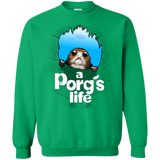 Sweatshirts Irish Green / Small A Porgs Life Crewneck Sweatshirt