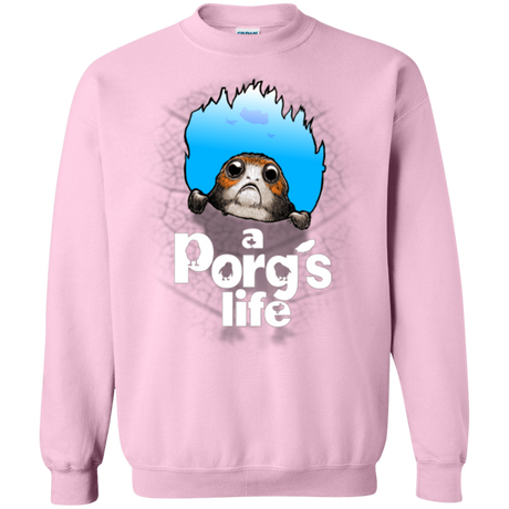 Sweatshirts Light Pink / Small A Porgs Life Crewneck Sweatshirt