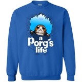 Sweatshirts Royal / Small A Porgs Life Crewneck Sweatshirt