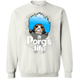 Sweatshirts White / Small A Porgs Life Crewneck Sweatshirt