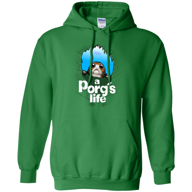Sweatshirts Irish Green / Small A Porgs Life Pullover Hoodie