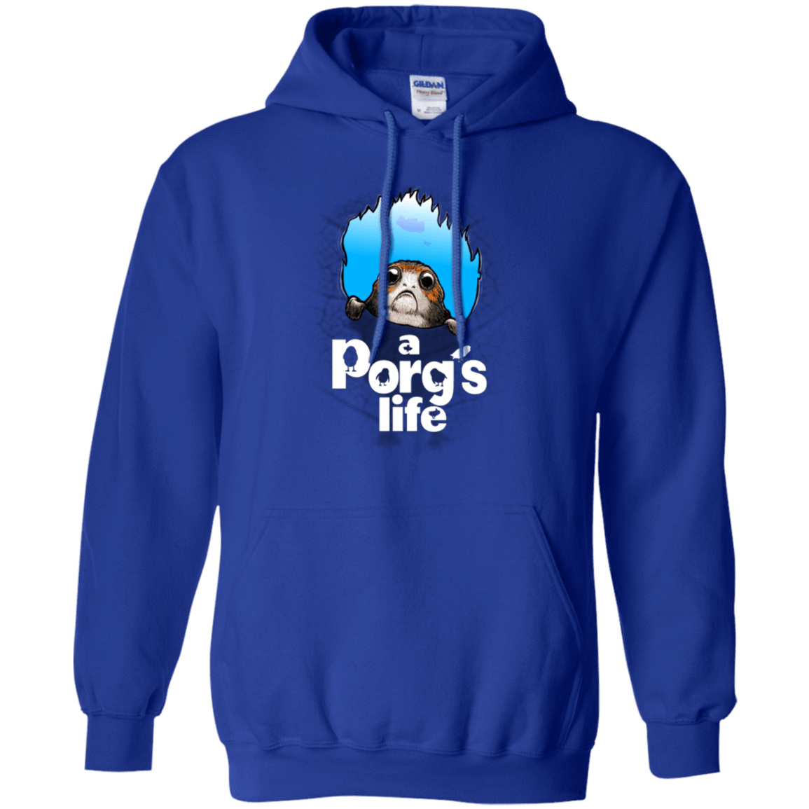 Sweatshirts Royal / Small A Porgs Life Pullover Hoodie