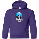 Sweatshirts Purple / YS A Porgs Life Youth Hoodie